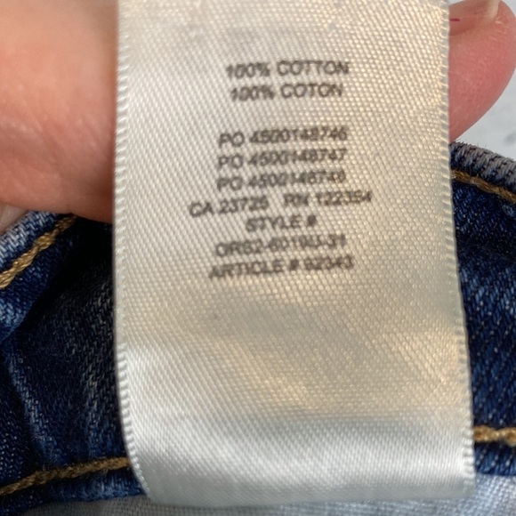 Aritza Sunday Best Jeans Size 8 90’s Bootcut Rigid Denim Elevated Basic Everyday - Picture 13 of 16